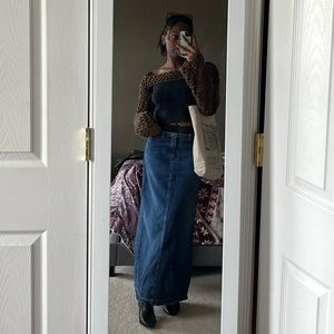 Sergio Valente maxi skirt